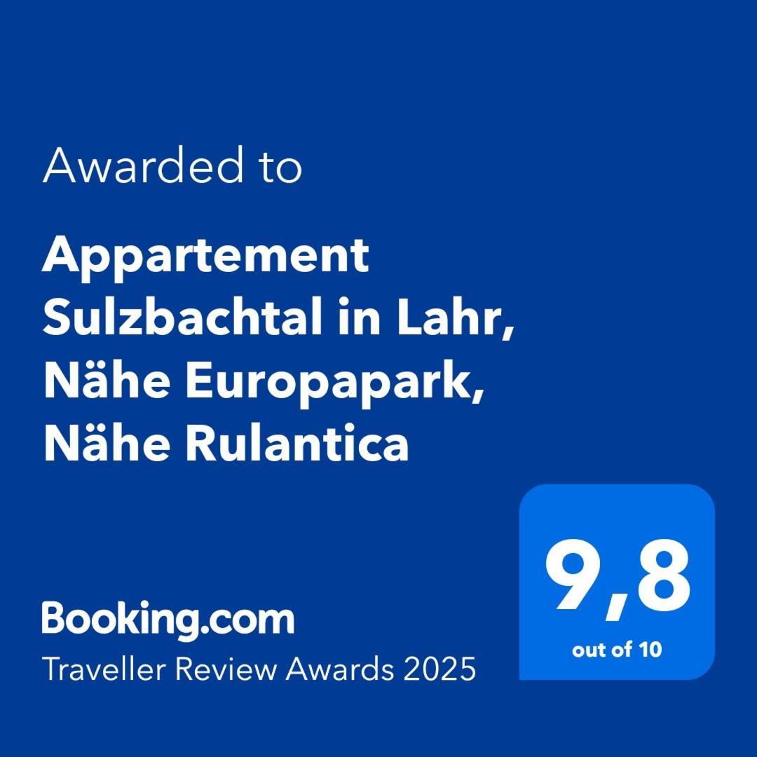 Appartement Sulzbachtal In Lahr, Naehe Europapark, Naehe Rulantica ลาร์ ภายนอก รูปภาพ